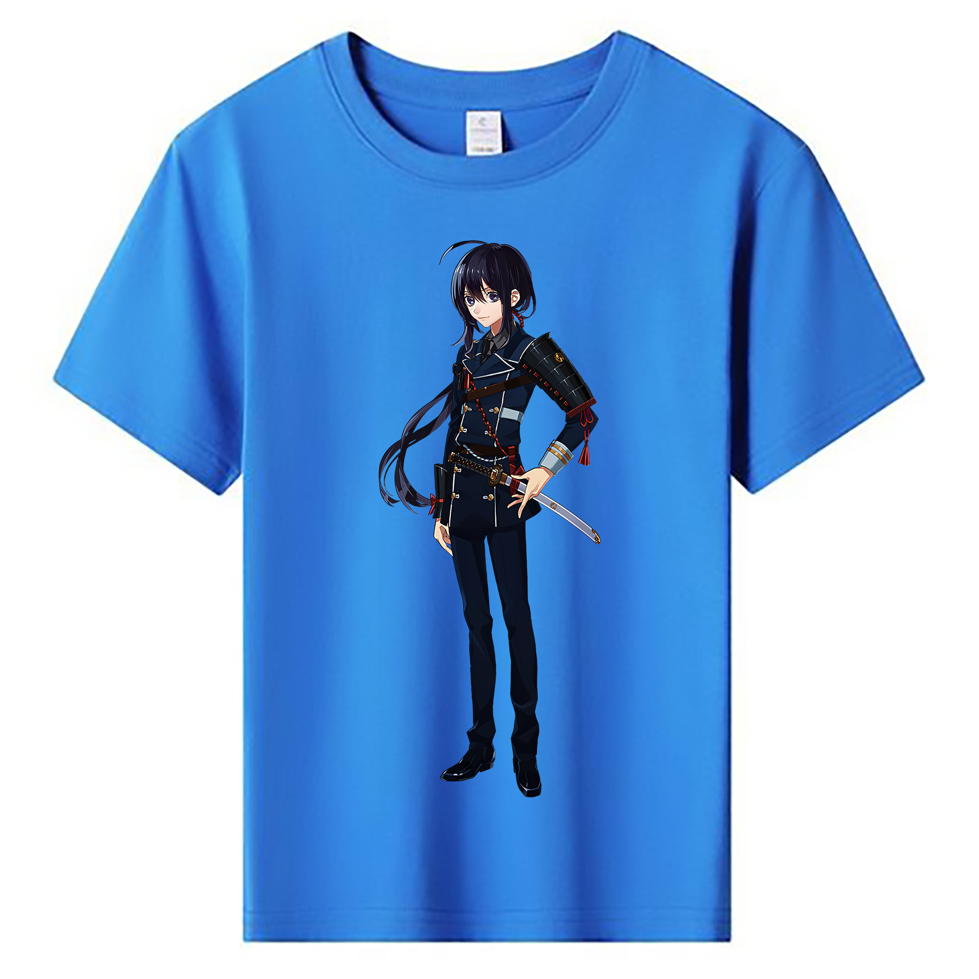 （画像用） 刀剣乱舞 Touken Ranbu 綿100％キッズTシャツ（フロントプリント）